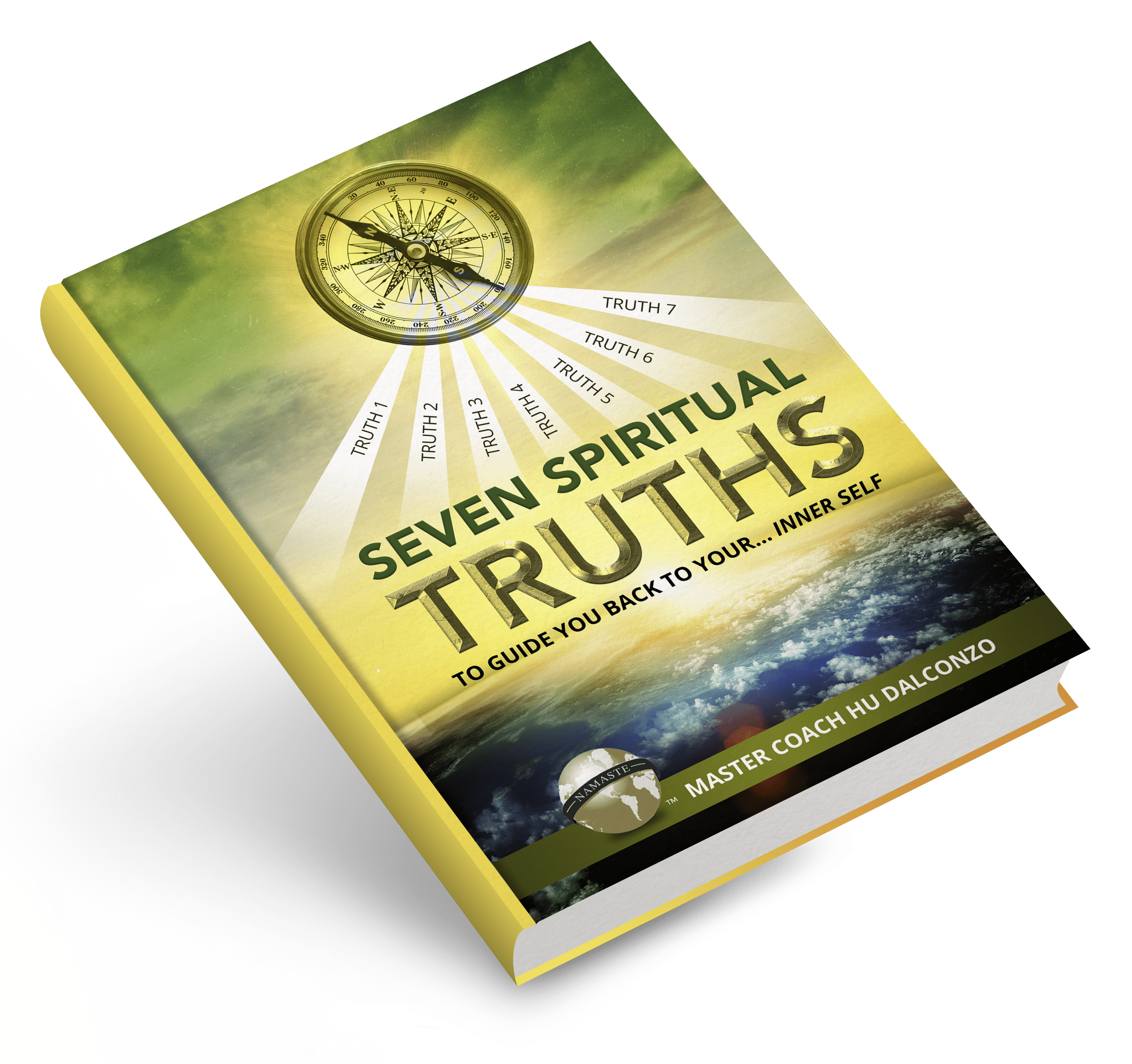 Seven Spiritual Truths- Book on Angle Mockup